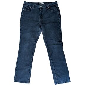 Levi's Dark Blue Straight Leg Women's Jeans
